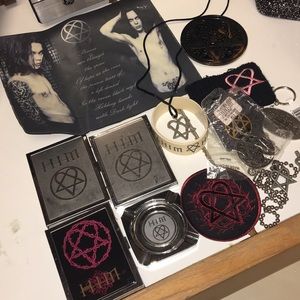 HIM His Infernal Majesty heartagram accessories